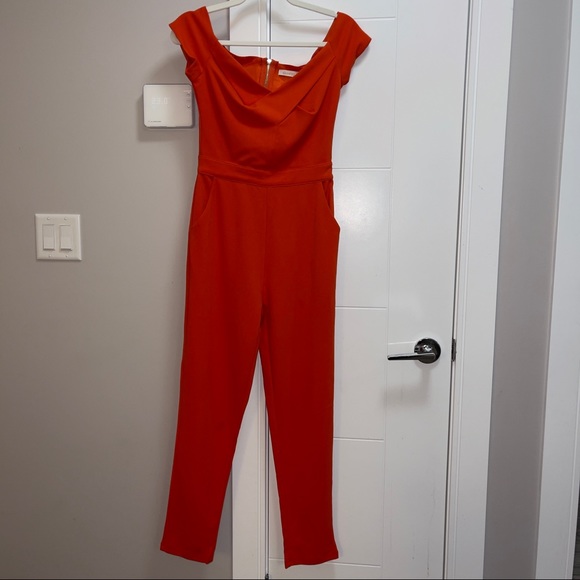 Red (orange) Jumpsuit - Picture 1 of 5